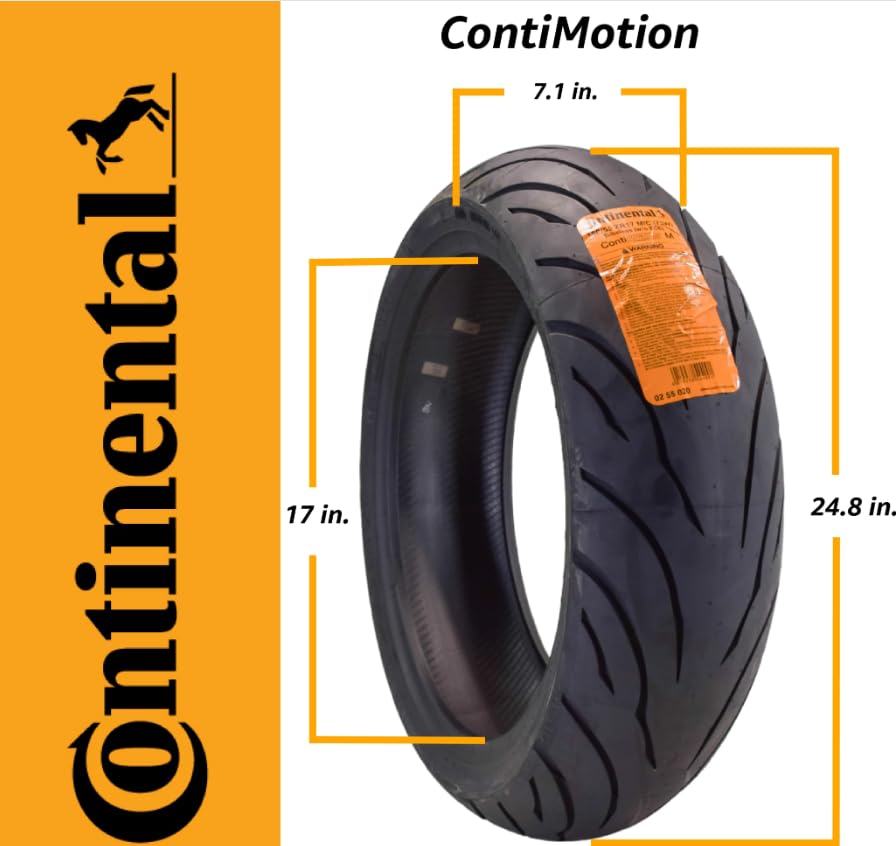 120/70ZR17（58w）180/55ZR173w7 Continental Conti Motion 120/70ZR17 Front and 180/55ZR17 Rear